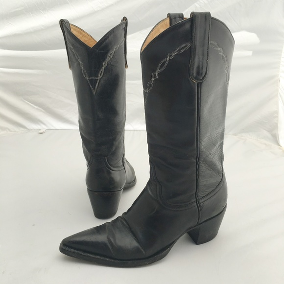 The Old Gringo Shoes - The Old Gringo Black Cowboy Boot (7.5)
